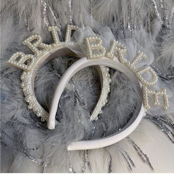 Accessories - Bride pearl headband